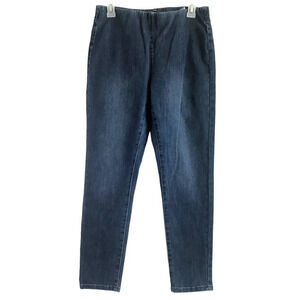 Soft Surrounding Womens Small Denim Elastic Pull-On Jeans